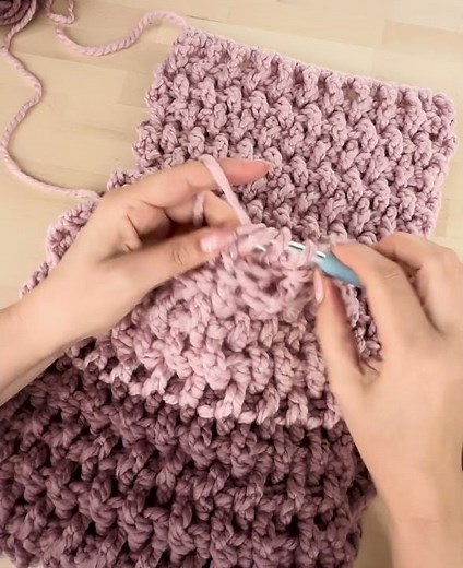 Front Post and Back Post Treble Crochet Stitches