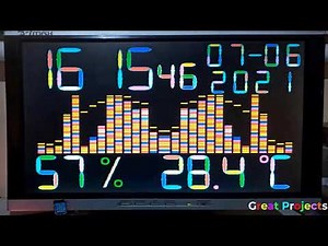 Esp32 DHT11 VGA ArduinoFFT Web Server