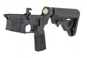 Radical complete lower with full auto pocket cut, ambi-safety, and B5 Systems stock & grip for ...