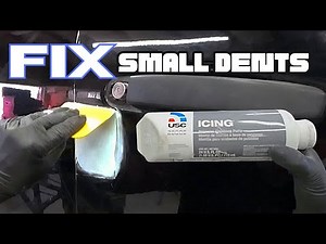 Quickly fix small dents before painting your car!