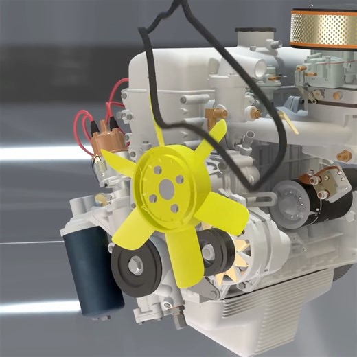 Así Funciona un Motor: Explicación Completa de Cada Componente, Parte por Parte#Motor | Fismatt