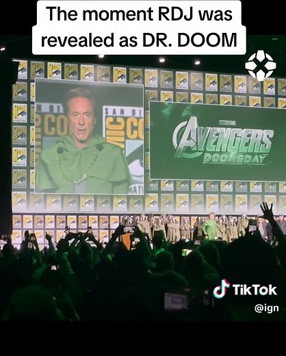 ABSOLUTELY ELECTRIC IN HALL H #SDCC #marvel #mcu #rdj #robertdowneyjr #ironman #drdoom #fantasticfour
