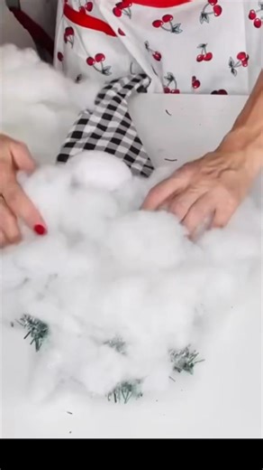 Whipped up this cute and easy Dollar Tree gnome wreath using the witch hat form—festive and fun! | Olivia's Romantic Home DIY