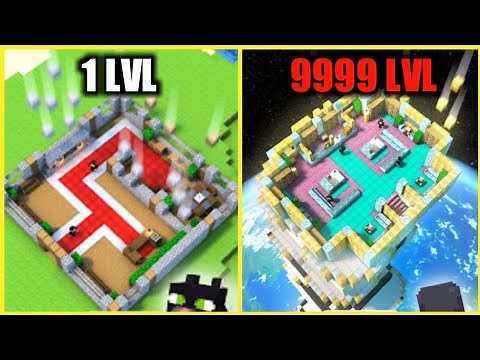 MAX LEVEL in Tower Craft 3D Game Gameplay Walkthrough
