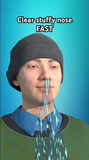 How To Clear Stuffy Nose FAST? 🤧