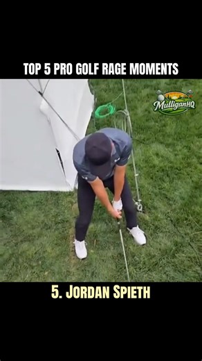 Best Rage Moments in Professional Golf 🤬⛳️ #golf #golfhumor #golfmeme
