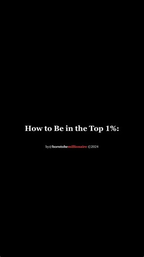 Motivation | Success | Business on Instagram: "Stepping into the top 1% isn’t about luck, talent, or some secret shortcut. It’s about building a mindset that refuses to settle. It starts with trusting yourself more than anyone else can. When you stop chasing people and instead focus on becoming someone worth chasing, life shifts. Discipline becomes your compass. Cold showers, tough workouts, silent early mornings — they stop being tasks and become training grounds for your willpower. Most people