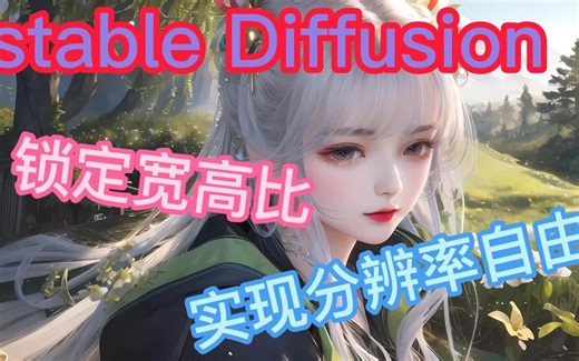 【ai绘画】SD实用小插件 锁定宽高比 实现分辨率自由 stable diffusion webUI插件详细分享教程