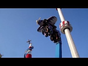 Air Race off-ride HD video Luna Park Coney Island NYC