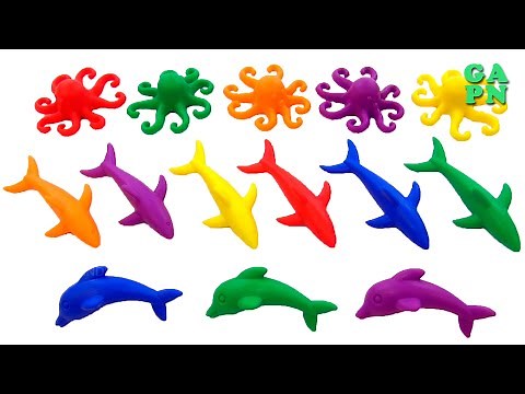 Aprende los colores con animales | Aprender los Animales para niños | Videos para niños