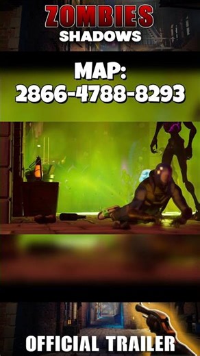 Fortnite Zombies: "Shadows of the Night" Official Trailer (MAP CODE: 2866-4788-8293)
