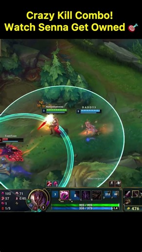Epic Senna Wipe 😳 Nevermorevinz Daddy Carries | League Shorts #leagueoflegends