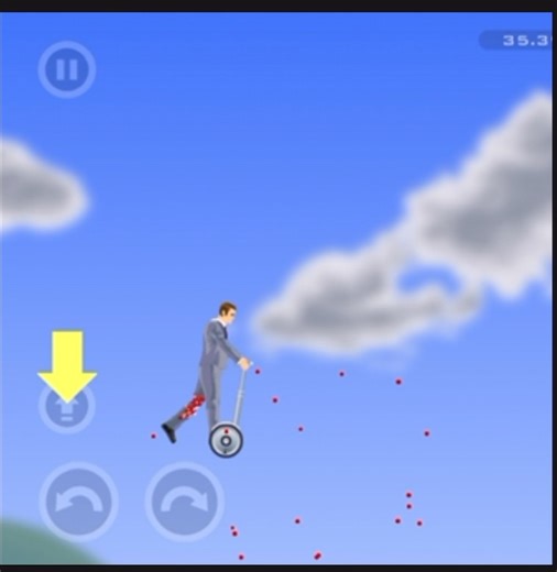 Happy wheels is not a happy game 😭