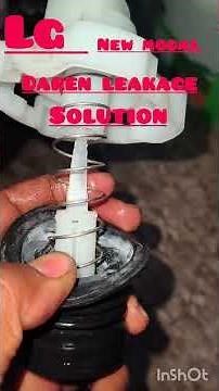 LG Washing Machine Drain Leakage Repair: Step-by-Step Guide😱#DrainLeakage #LGService #LifesGood