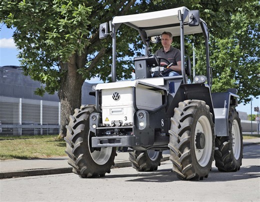 Elektrotraktor von Volkswagen: So funktioniert der MK1 mit Wechselakku