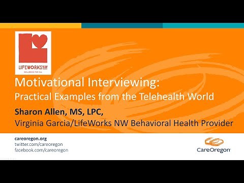 Motivational Interviewing: Practical Examples from the Telehealth World (3/4)
