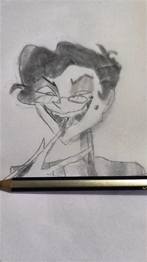 how to draw human alastor