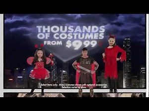 Sofia Party City Halloween 2012 Commercial