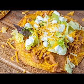 10 Minute Oven Baked Tostadas