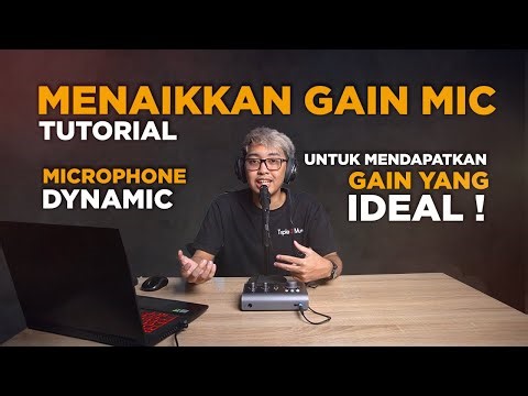 Tutorial 4 Ways to Increase Dynamic Microphone Gain to the Ideal Level!