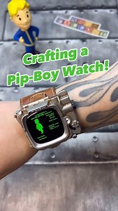 105K views · 24K reactions | This weathered Pip-boy watch was...