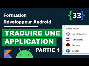 #33 Traduire une Application sur Android Studio (Automatique)| Formation Android Studio en Kotlin