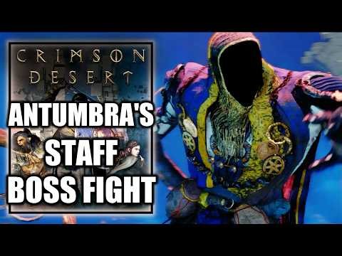 Crimson Desert - Antumbra's Staff Boss Fight