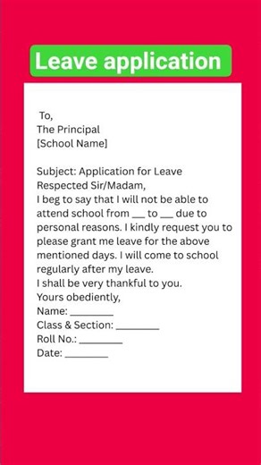 Application for fever| applicatio on sick leave applications #applicationforfever |#leaveapplicaton