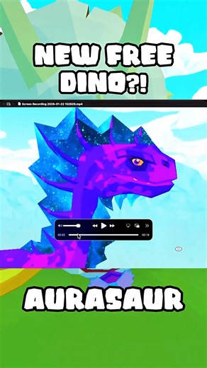 NEW FREE DINO MODEL LEAKED IN UG VR | AURASAUR #roblox #gorillatagquest #ugvr #gaming #vr