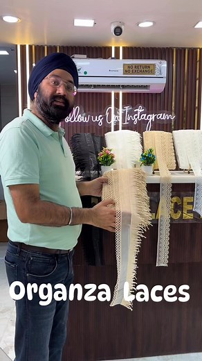 Organza laces | Lace Corner- House of Fashion Accessories
