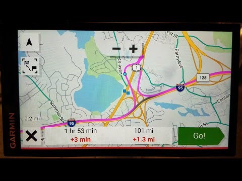 Garmin DriveSmart 66 76 future stop route planning and route shaping