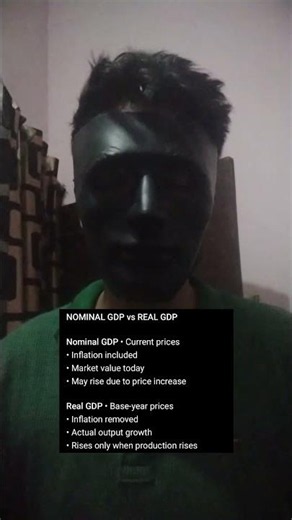 Nominal gdp vs Real gdp | check discription for more #upsc #economics #upscexam #currentaffairs