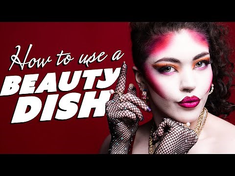 Portrait Lighting Made Easy : How To Use A Beauty Dish #photographytips
