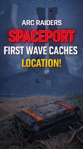 INSANE First Wave Cache Loot on Spaceport in Arc Raiders!