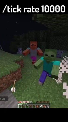 Minecraft but its sped up #minecraft #shorts #viral