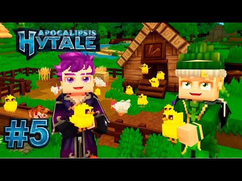 Apocalipsis Hytale Construimos una Granja