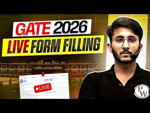 GATE 2026 Form Fill Up | GATE 2026 Registration Process | Step-by-Step Complete Guide