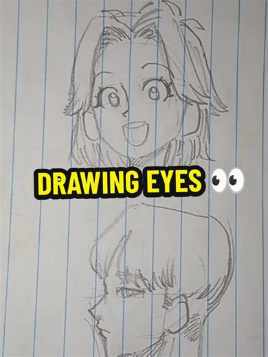 #CapCut DRAWING EYES 👀 #art #tutorial #eyes