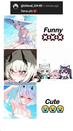(Sena) Must have been the wind #28 | Blue Archive