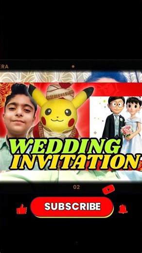 I Got Wedding Invitation From Nobita And Shizuka 😎