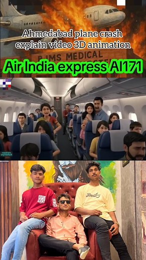 178K views · 1.4K reactions | Ahmedabad plane crash explain video 3D animation #plane #crash #AirIndia #ahmedabad #mdazmatali | Md Azmat Ali | Facebook