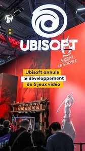 Ubisoft a annoncé l'arrêt du développement de six jeux. Le groupe français connaît des turbulences. | Franceinfo
