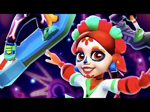 Bermain games subway surfers jack berlati di antara gerbong kereta