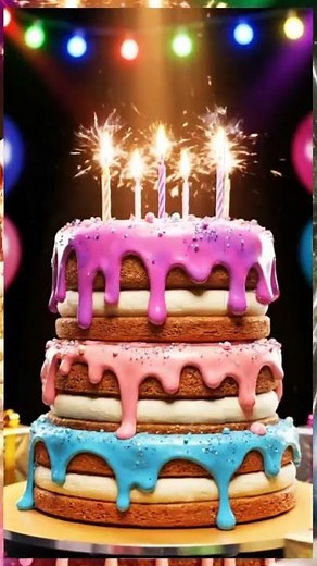 Best Happy Birthday Vibes | Multi Lair Birthday Cake Designs Birthday Themes