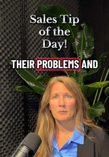 Sell the problem you solve! 👏✔️ #salestraining #salestips #sales #howtosell #saleshumor