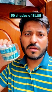 Mai toh colour blind ho gaya bhaiya #blue #colour #colorshades #comedy #funnymemes #funnyshit #relatable #funnyvideos #wife #bangles | Mishrapur