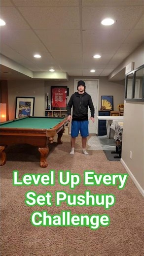 Level Up Every Set Pushup Challenge