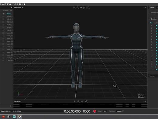 B02了解动捕设备OptiTrack实时驱动流程【深职大课堂】