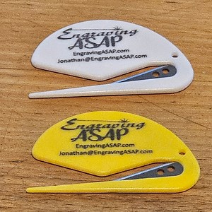 Letter Opener Envelope Slitter With Your Logo or Information Engraved - Etsy