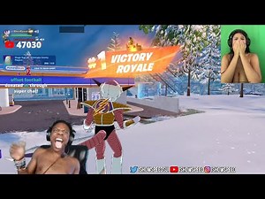 iShowSpeed & OF Girl GET FOTNITE WIN 😂